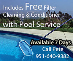 swimming pool weekly service